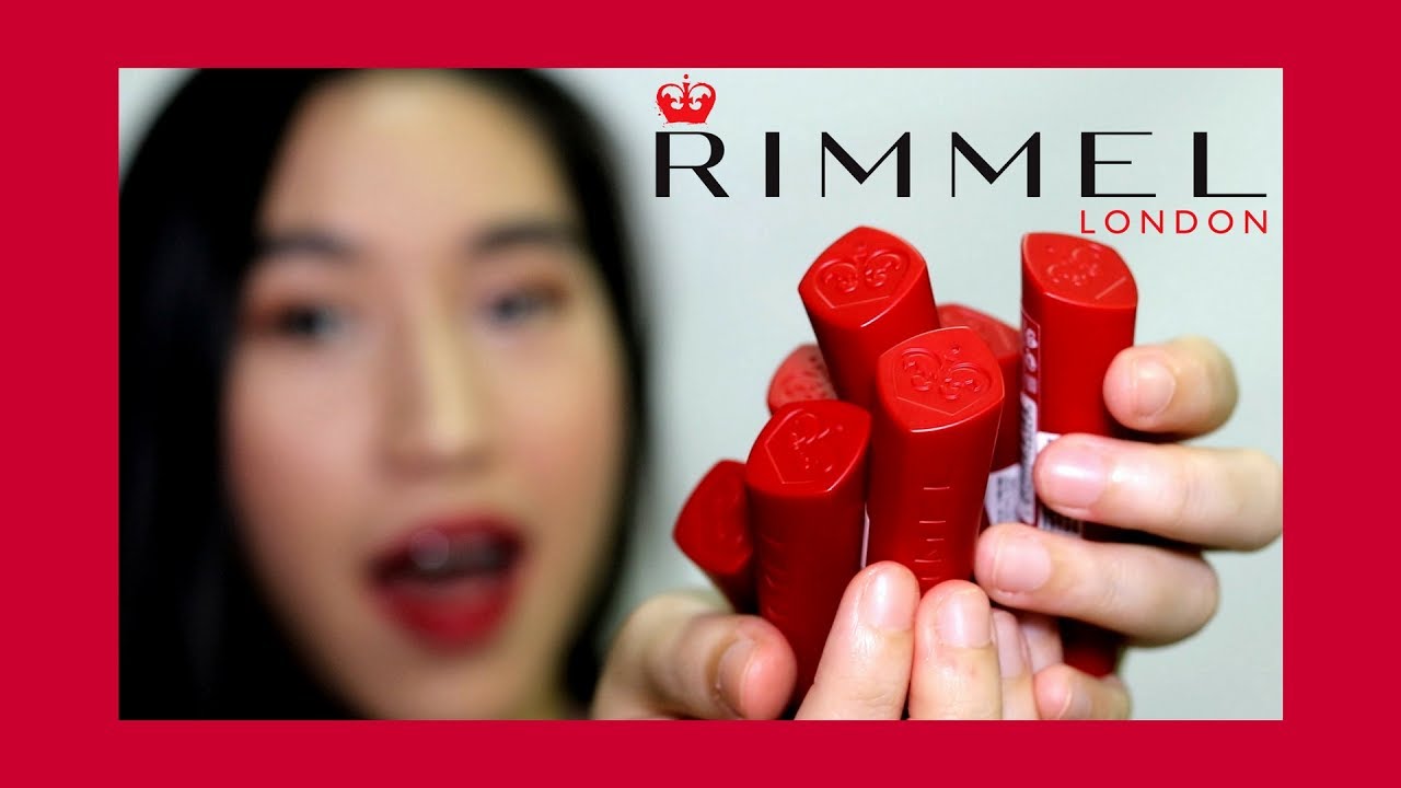 👍🏻 RIMMEL The Only 1 Matte Lipstick ~ Honest Review + Lip Swatches + Demo || Tricia Young