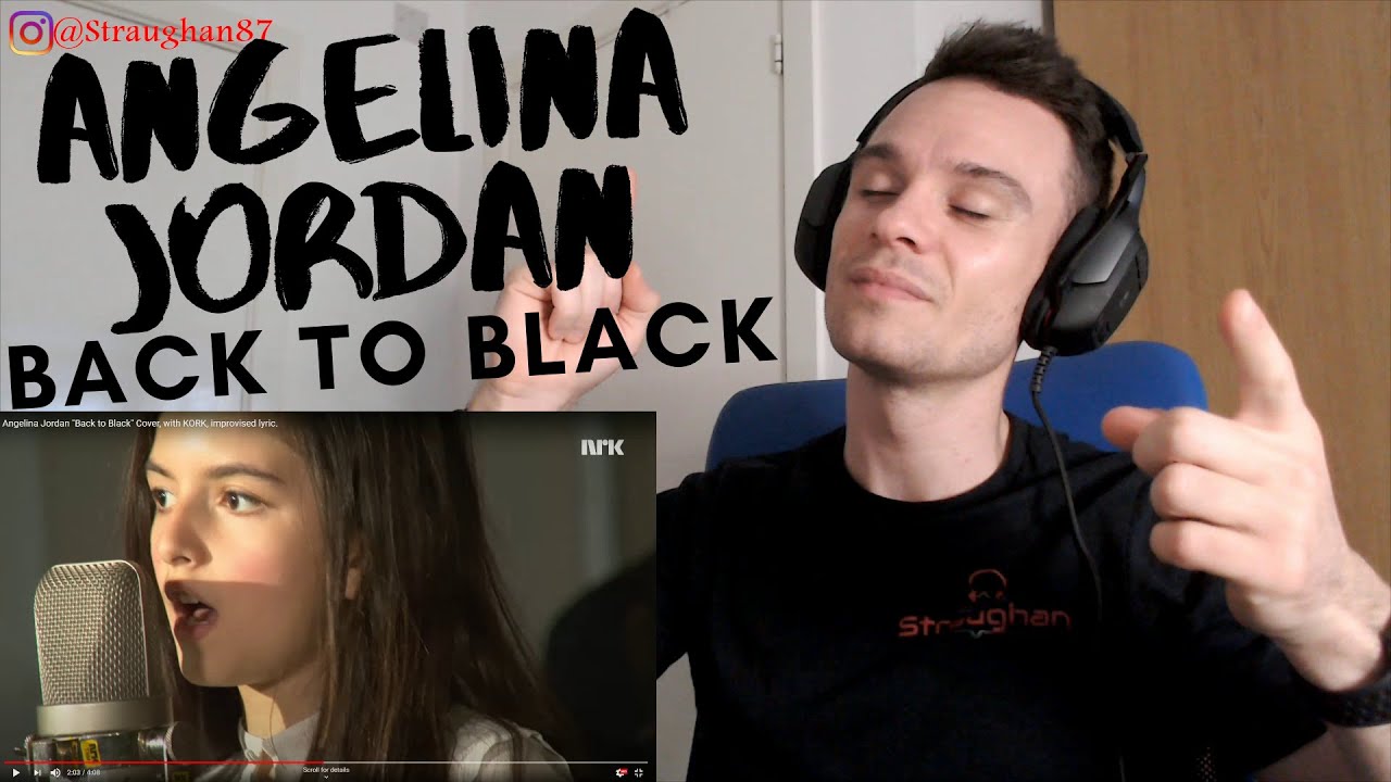 REACTING TO Angelina Jordan - Back to Black