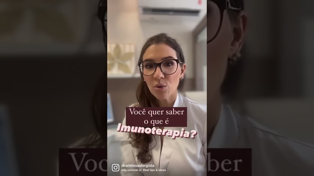 Vacina para alergia - imunoterapia