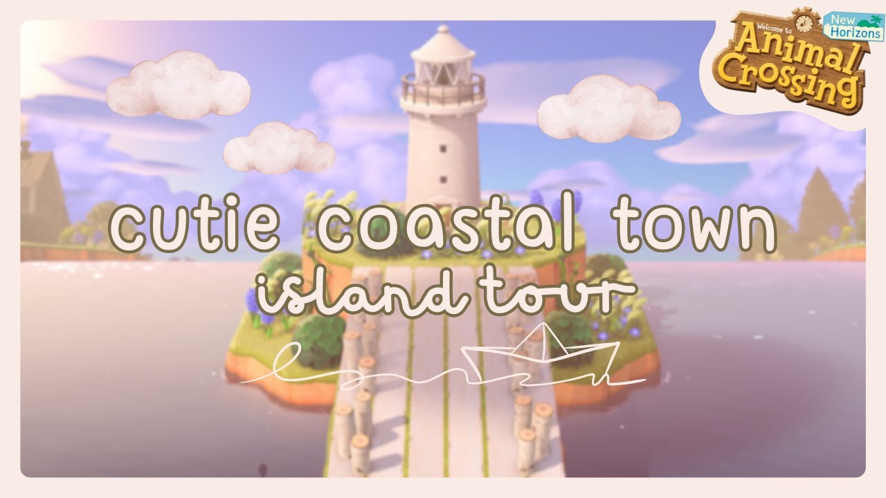 A VACATION ON THE COAST | ACNH ISLAND TOUR