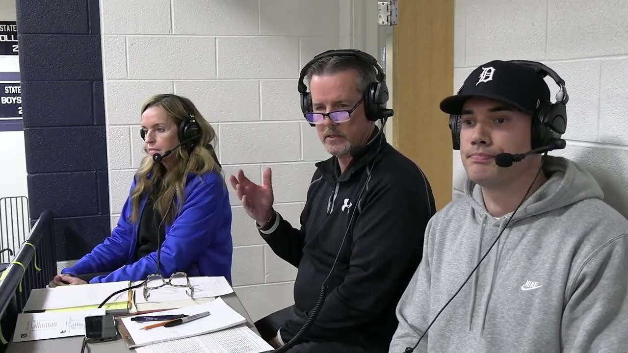 MSHAA District action from Marysville HS Gym on Wed. Mar. 4, 2026  Mariners vs. St. Clair