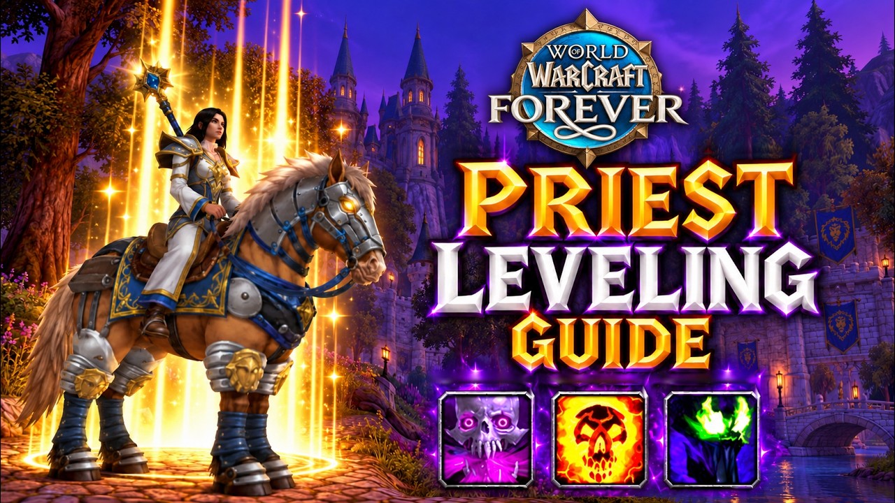 Гайд по прокачке жреца в WoW Forever &mdash; что выбрать и когда!