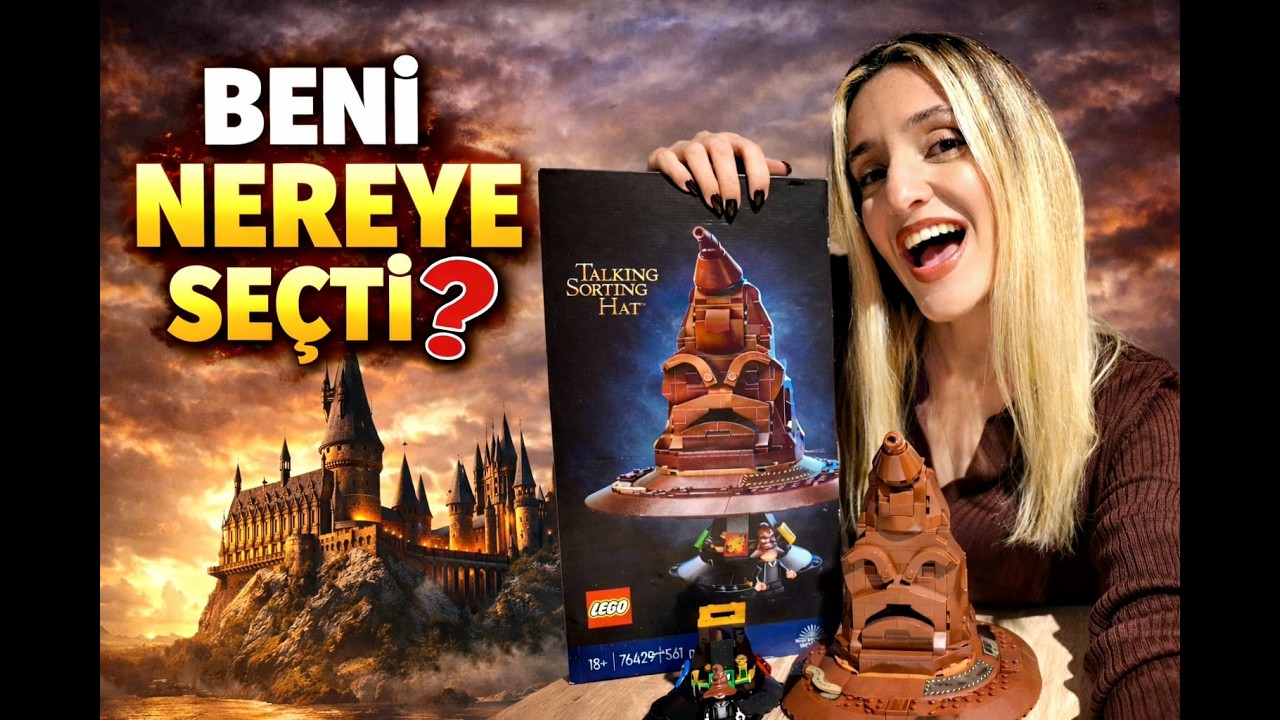 LEGO Harry Potter Seçmen Şapka Gerçekten Konuşuyor Mu? 😱