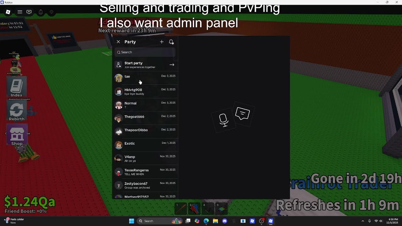 SAB Trades and PvPs