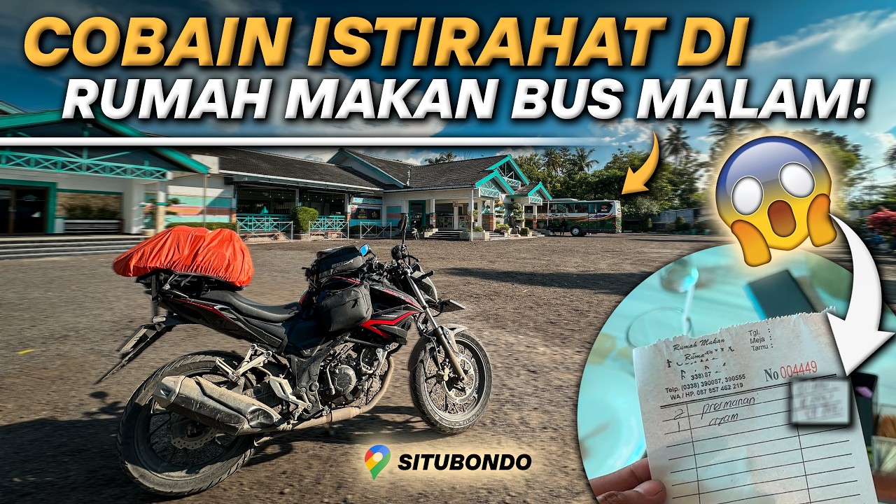 TOURING LABUAN BAJO #10 - Ganti Oli di Perjalanan Setelah 1000 KM