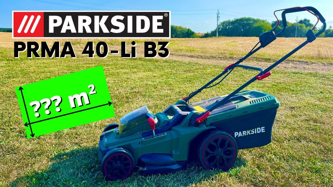 Aku sekačka na trávu PARKSIDE PRMA 40-Li B3 - VELKÝ TEST 🔥