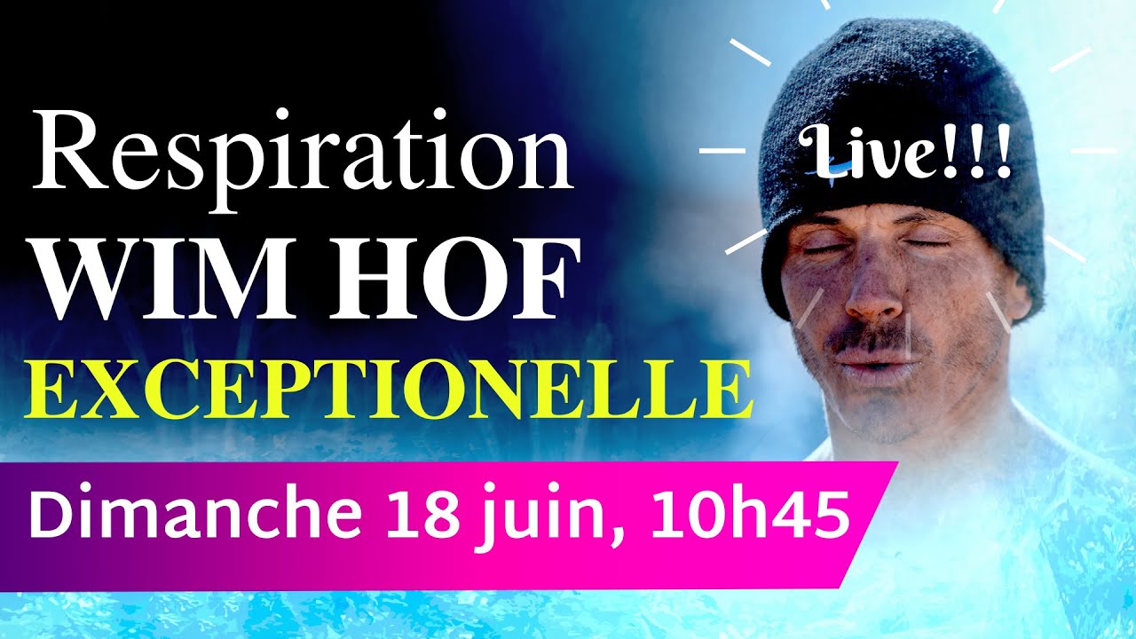 Respiration Wim Hof live avec Icemind