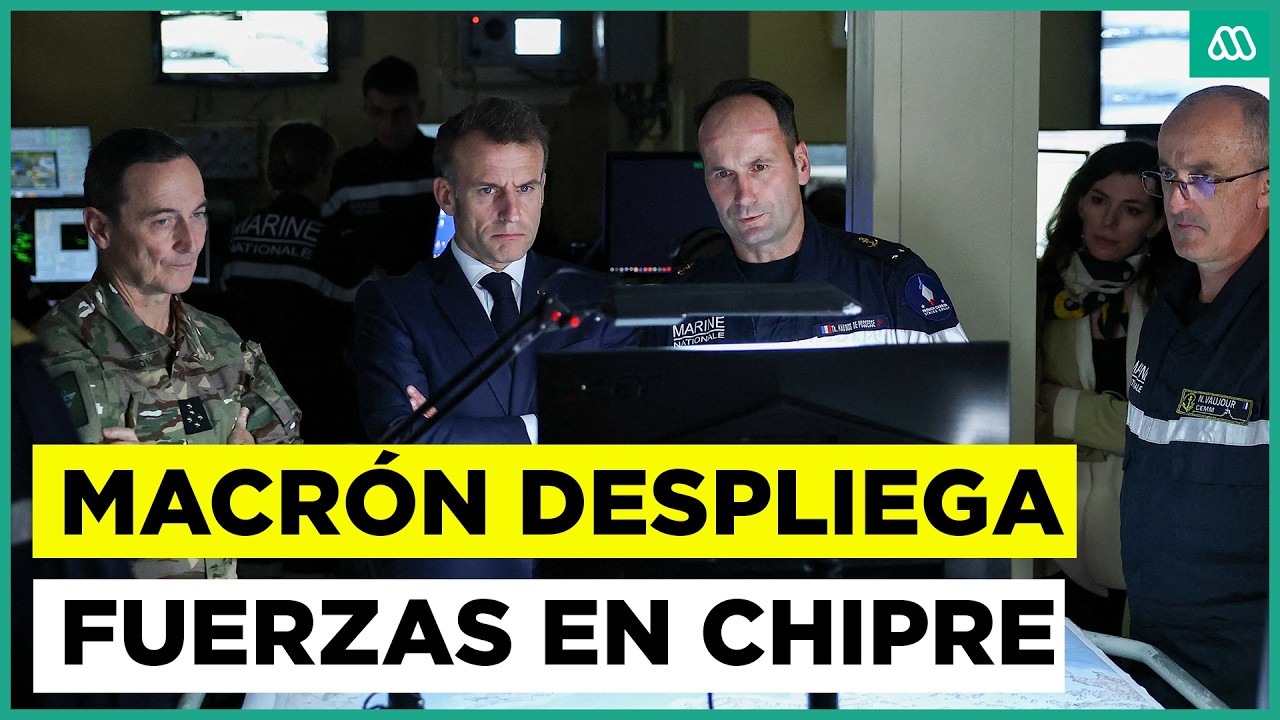 Por conflicto en Medio Oriente: Macron despliega fuerzas en Chipre