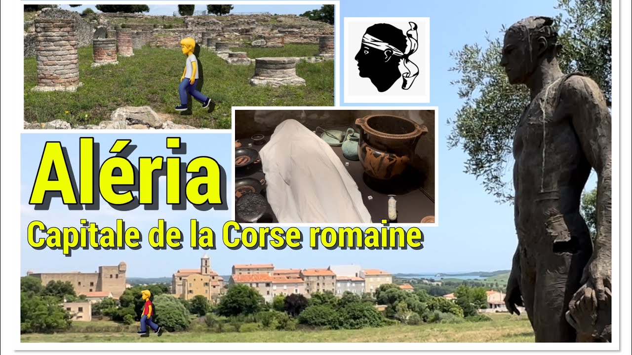 Aléria capitale de la Corse romaine - Vlog reportage : cité antique, fort de Matra, église St-Marcel
