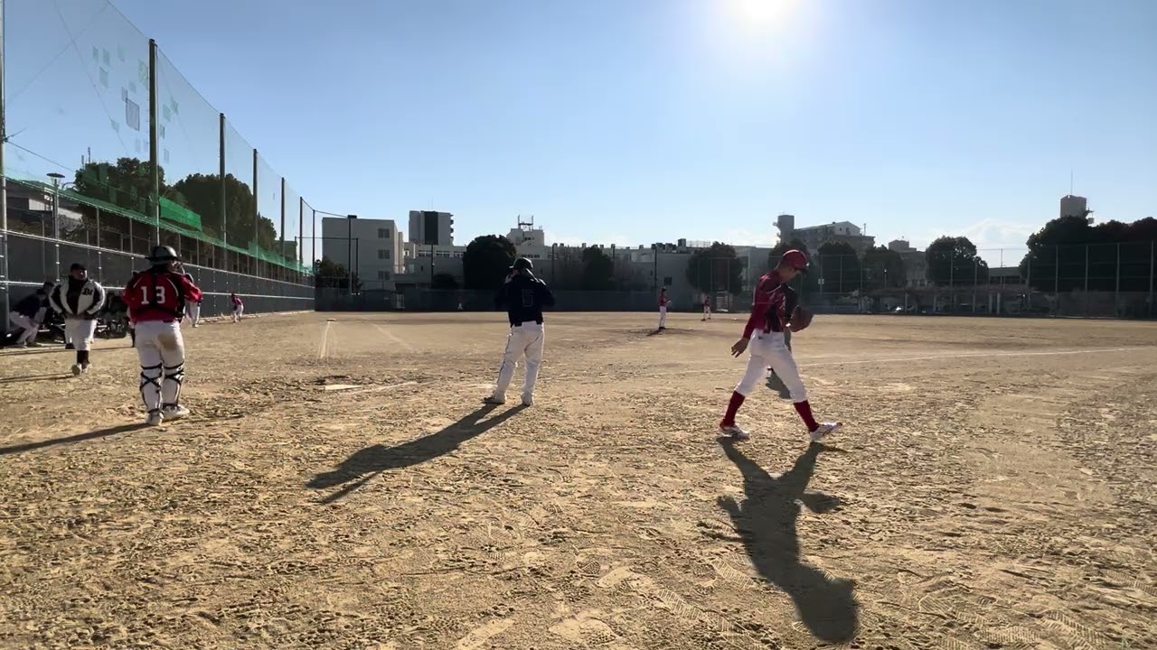 Bファイターズさん対レイパーズ　1回裏〜　(別カメラ)