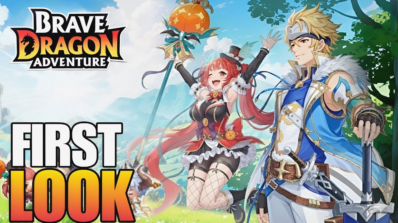 BRAV DRAGON ADVENTURE GAMEPLAY RPG GAME FOR ANDROID/iOS 