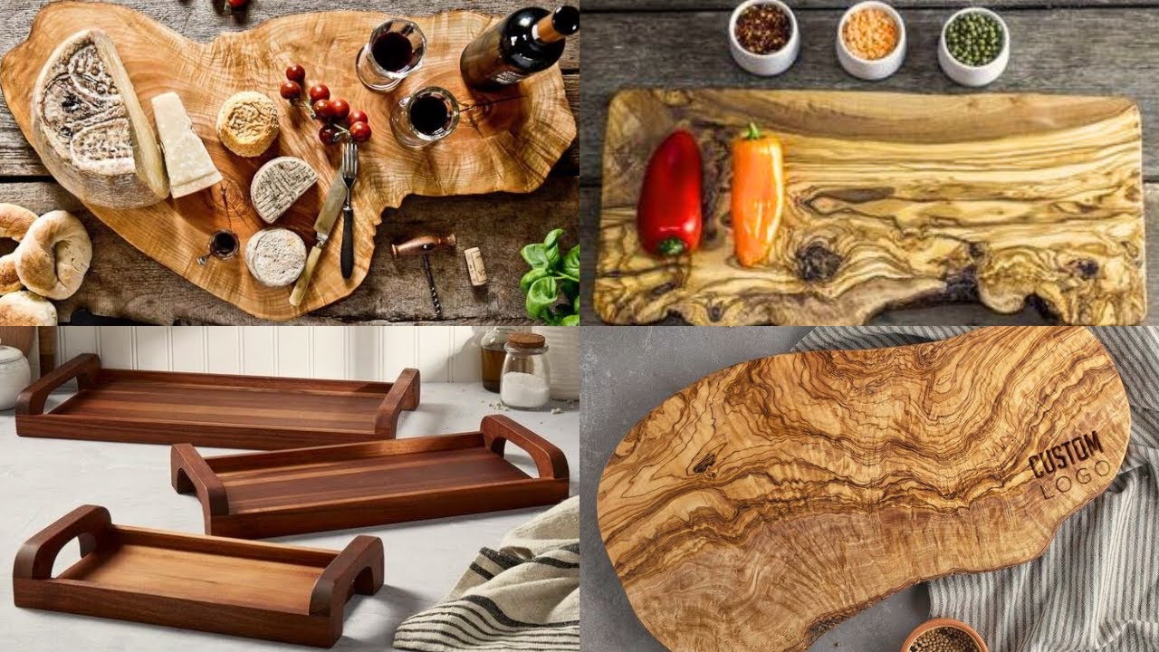 Rustic Wood Serving Trays | Charming & Functional Decor Ideas for Your Home