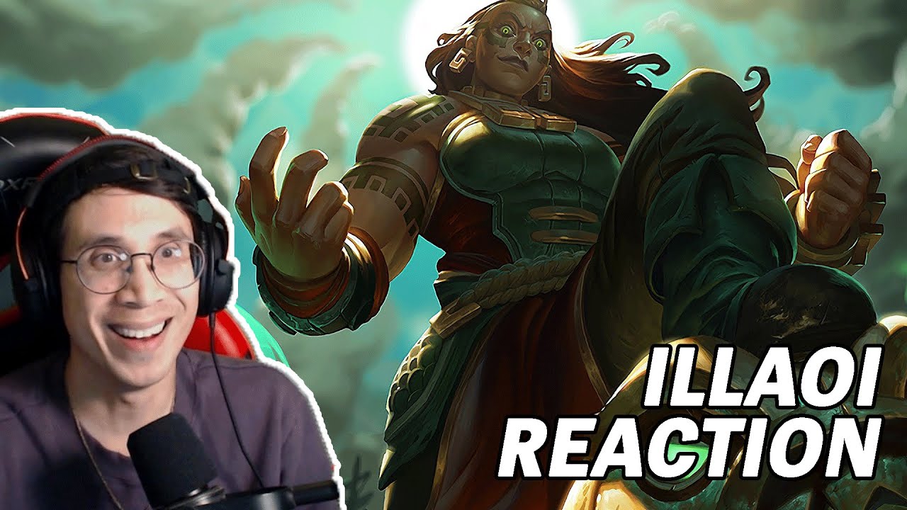 Arcane fan reacts to ILLAOI (Voicelines, Skins, & Story) | LEAGUE OF LEGENDS