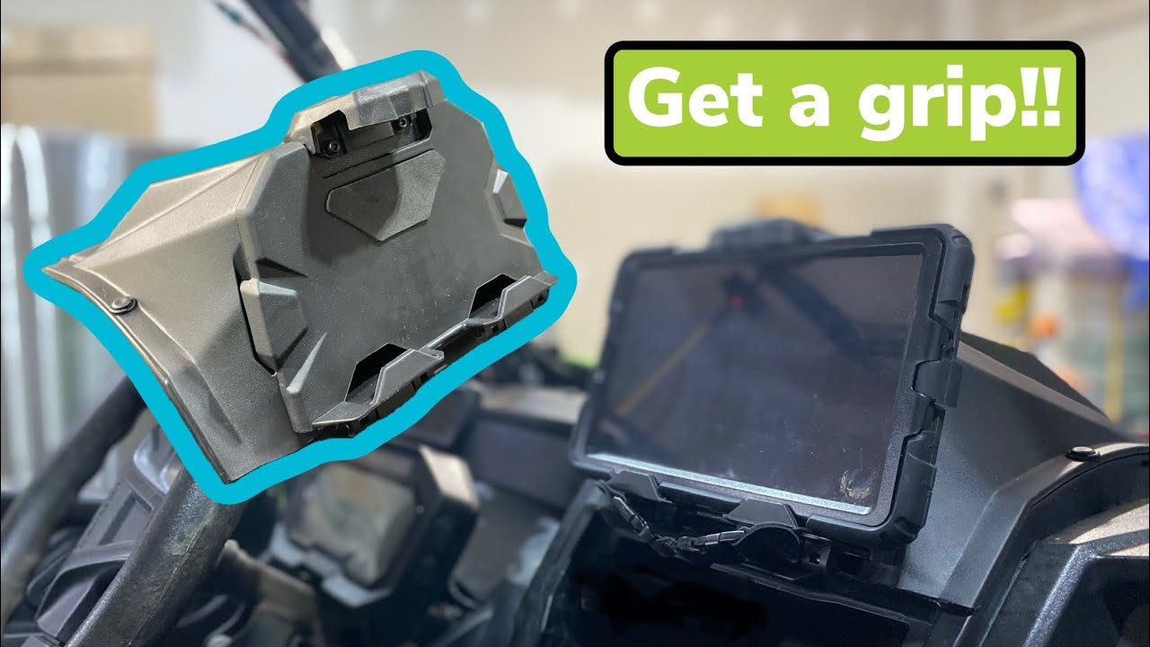 Best Tablet Mount? Kemimoto Tablet mount install and review for Kawasaki KRX & KRX4