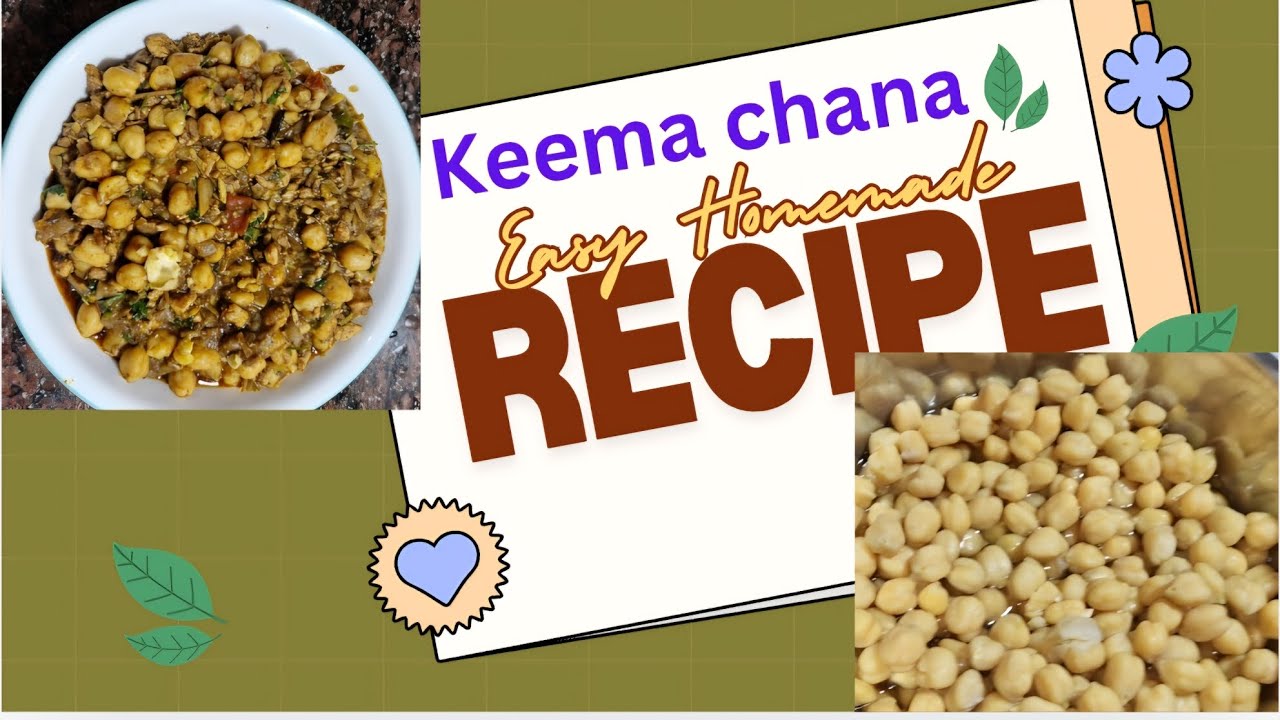 Bieabari style Keema Chana Masala/Chicken Keema Chana masala recipe #chanamasala  #keemacurry 