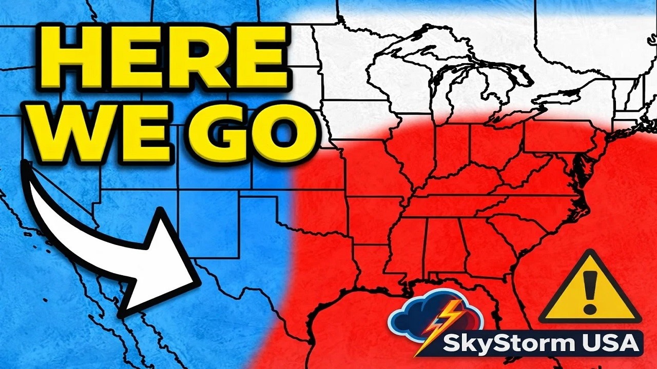 ⚠️ Severe winter storms 🌌 blizzard, hurricanes, and polar cold wave🌌