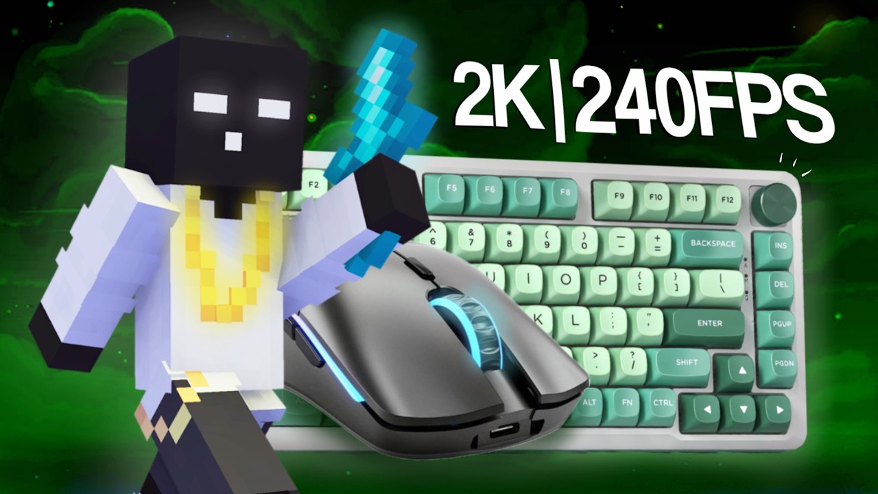 Smooth Bedwars ASMR - Low ping & Setup POV ✨️ [2K-240FPS]