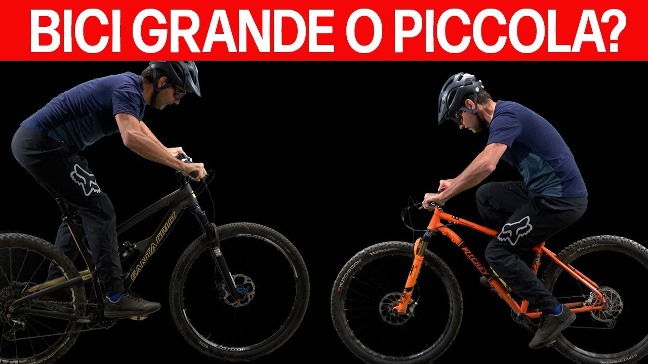 Bici grande o piccola?