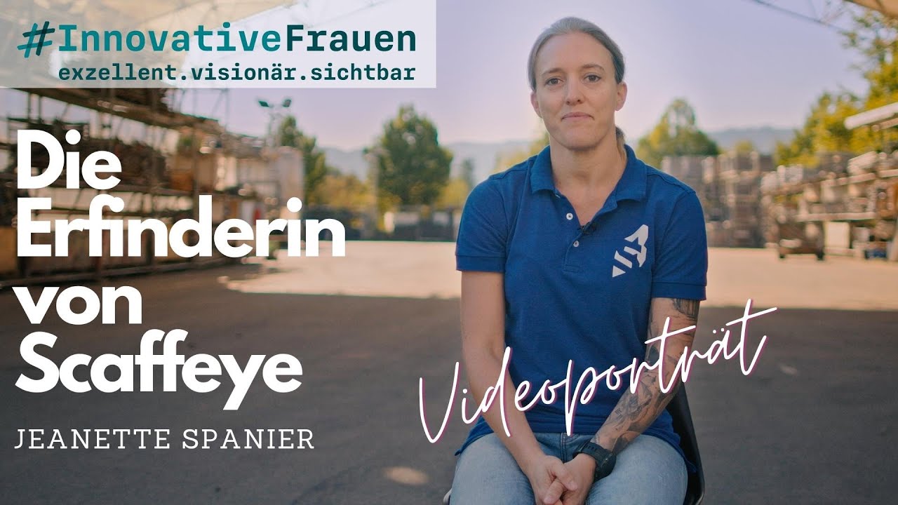 Wie ihre innovative App den Gerüstbau digitalisiert hat. Erfinderin Jeanette Spanier.
