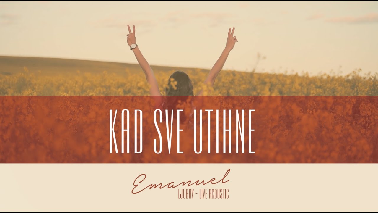 Kad sve utihne - Emanuel live acoustic, 2013.