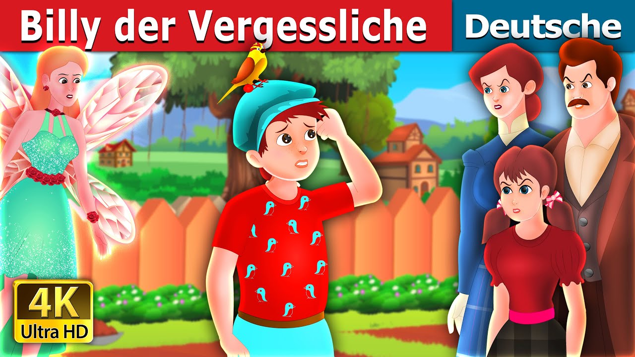 Billy der Vergessliche | Billy Forgot Story | Deutsche Märchen |@GermanFairyTales