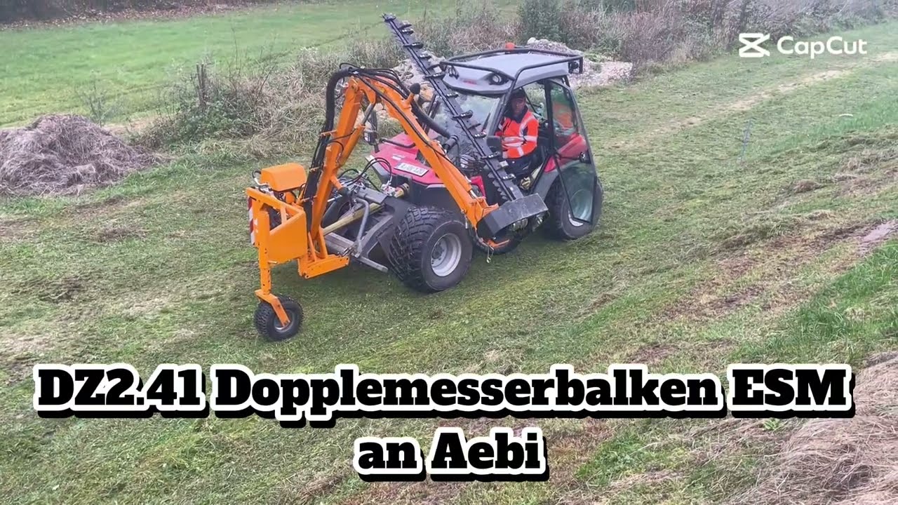 Fischer DZ2.41 Doppelmesserbalken an Aebi