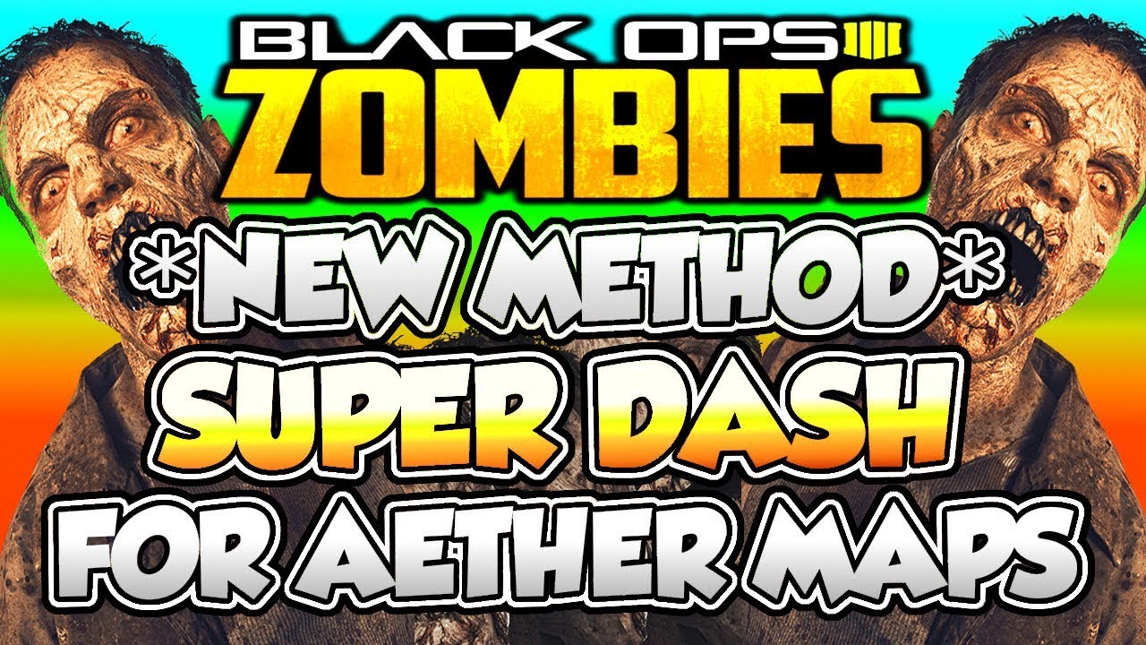 BO4 Zombie Glitches *NEW* SOLO & TEAM SUPER DASH METHOD GLITCH - Black Ops 4 Zombie Glitches