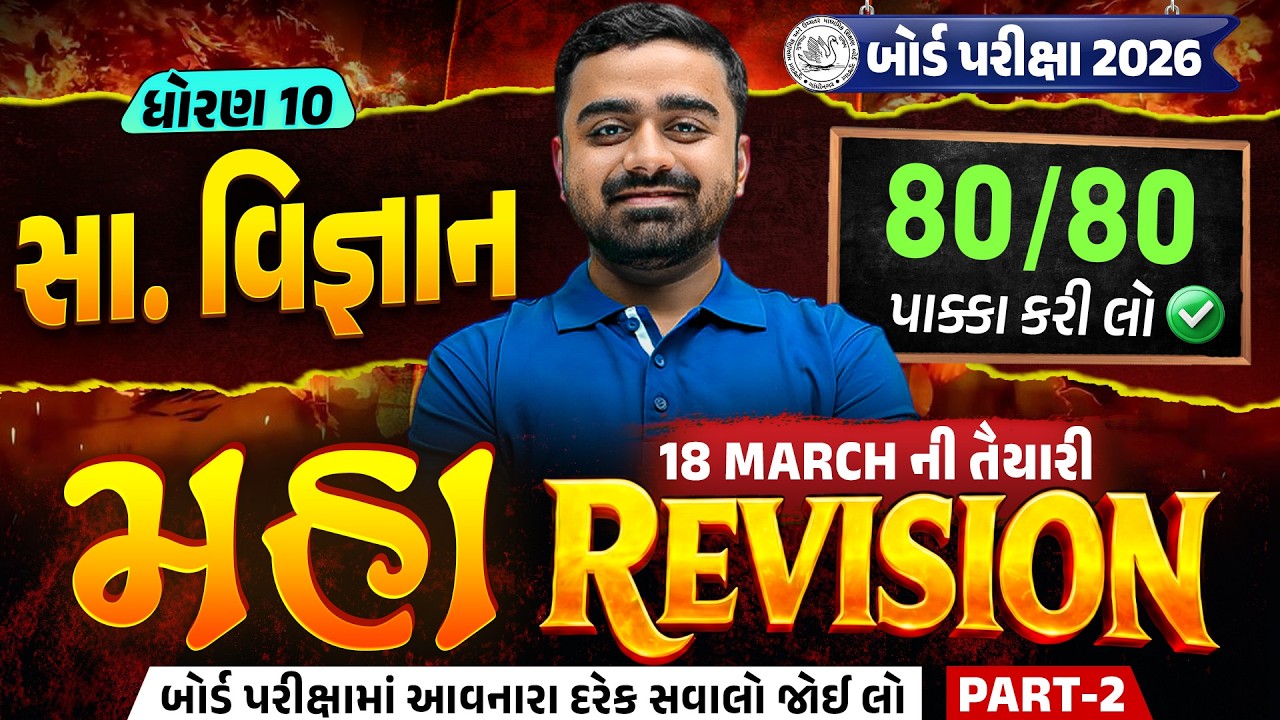 Std 10 SS Board Exam IMP | Ch 5 to 8 Maha Revision For Board Exam 2026 | Parth Sir