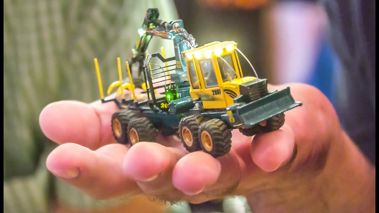 Awesome Micro Scale RC Trucks! Tractors! Skidder!