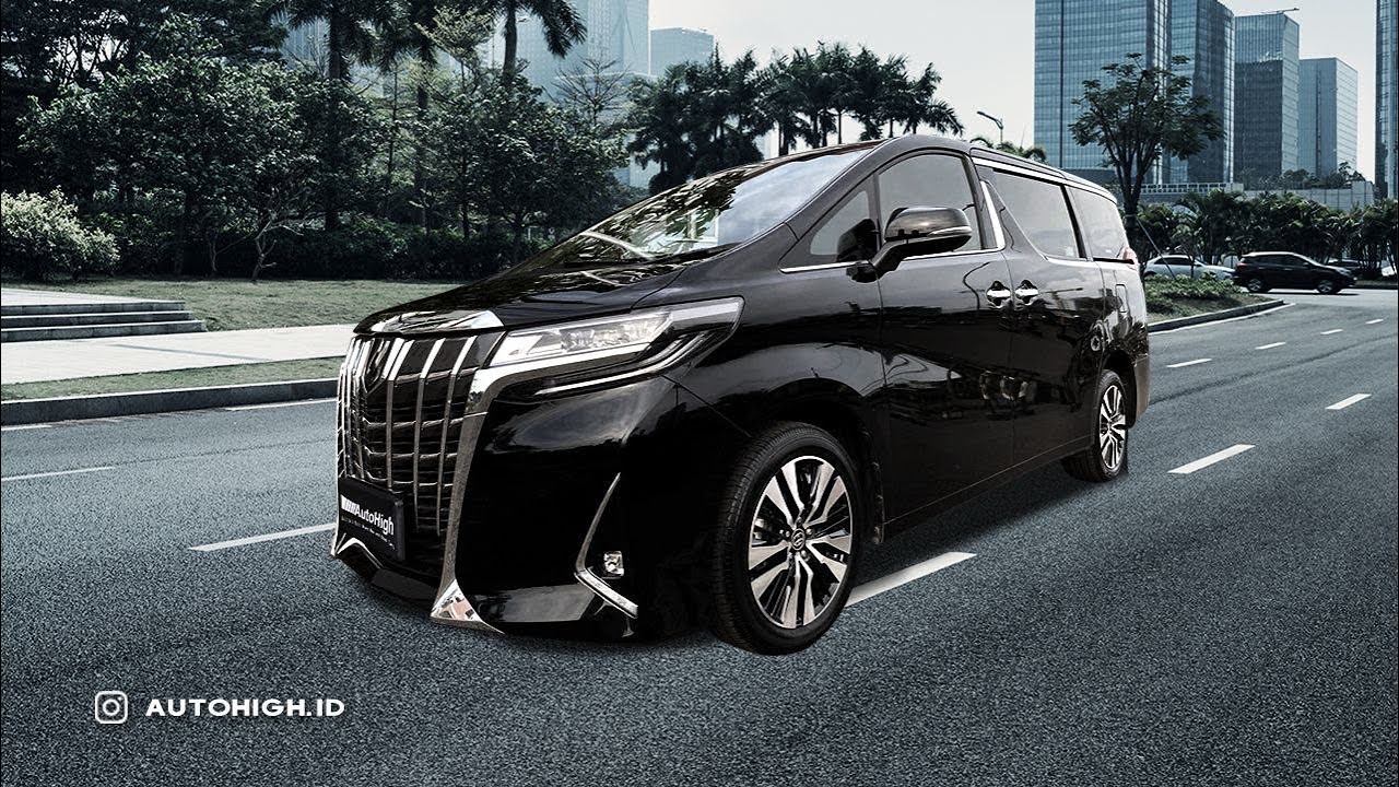 TOYOTA ALPHARD 2.5 X ATPM 2019/2021 NEW MODEL BLACK ON BEIGE