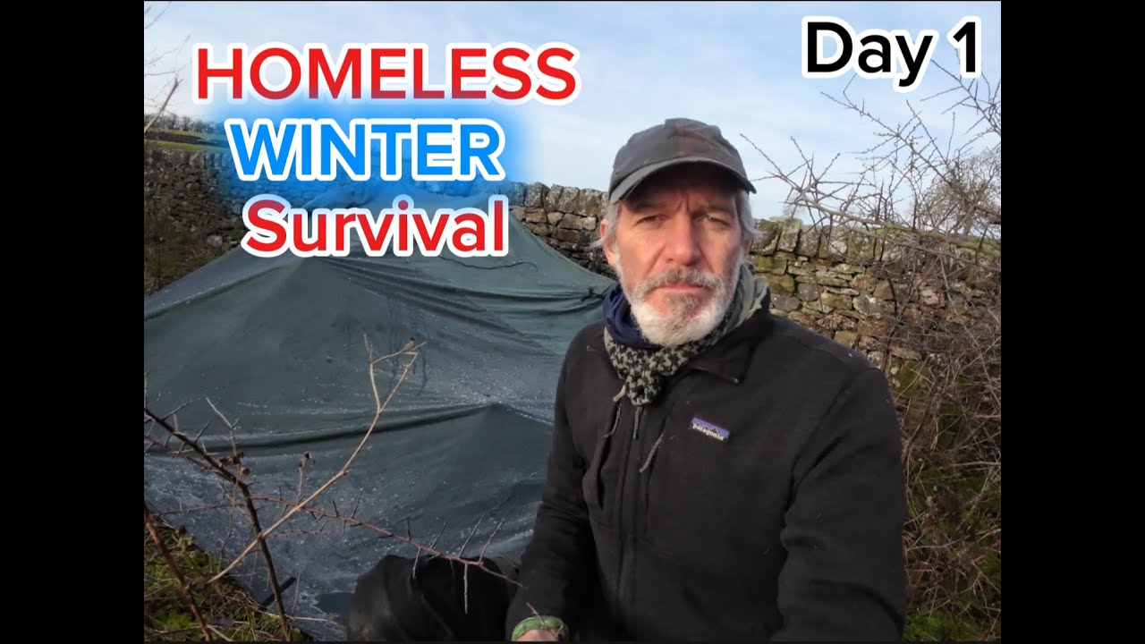 Day 1 of Homeless Winter Survival in the UK.