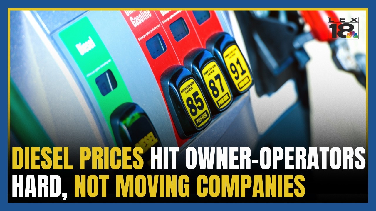 Rising diesel prices hit owner-operators hard, but moving companies hold the line on in-state rates