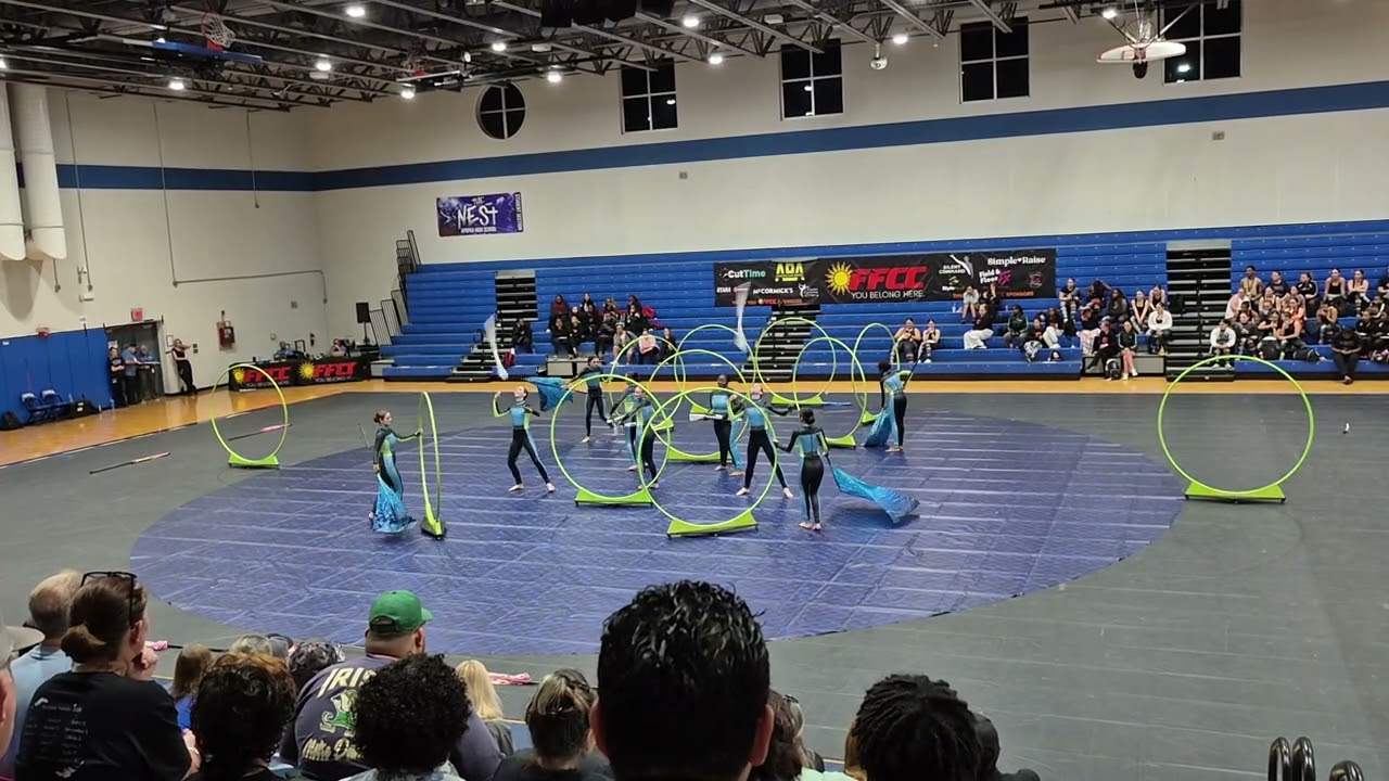 Lake Howell winter guard at Apopka 3-7-26 