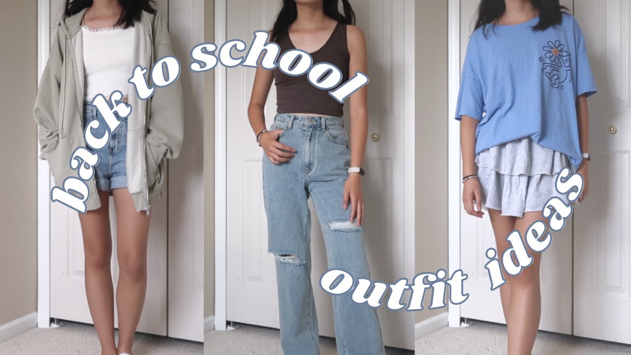 back to school outfit ideas + inspo 2022