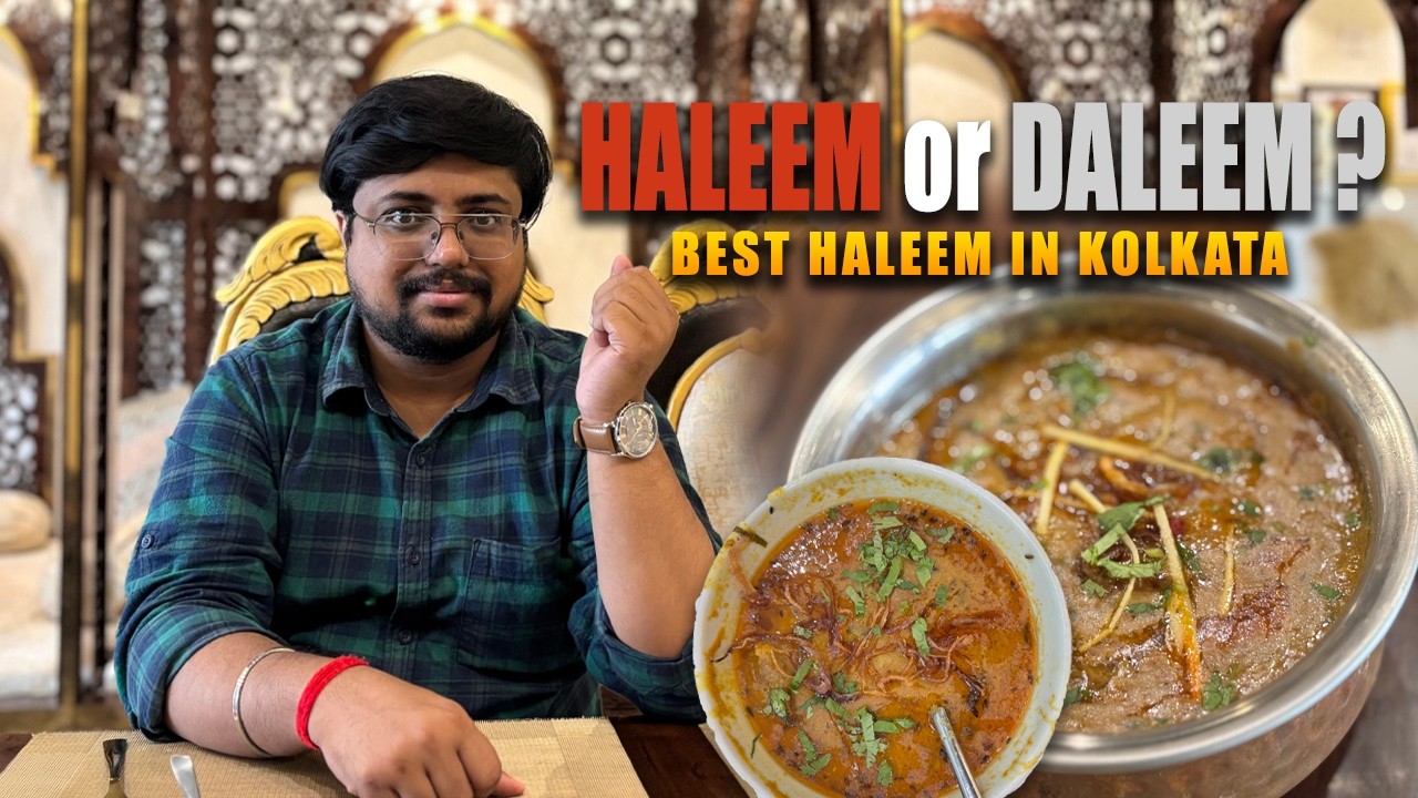 Kolkata’s Best Haleem During Ramadan 😍 | India Restaurant Daleem vs Mobina Hyderabadi Haleem #food