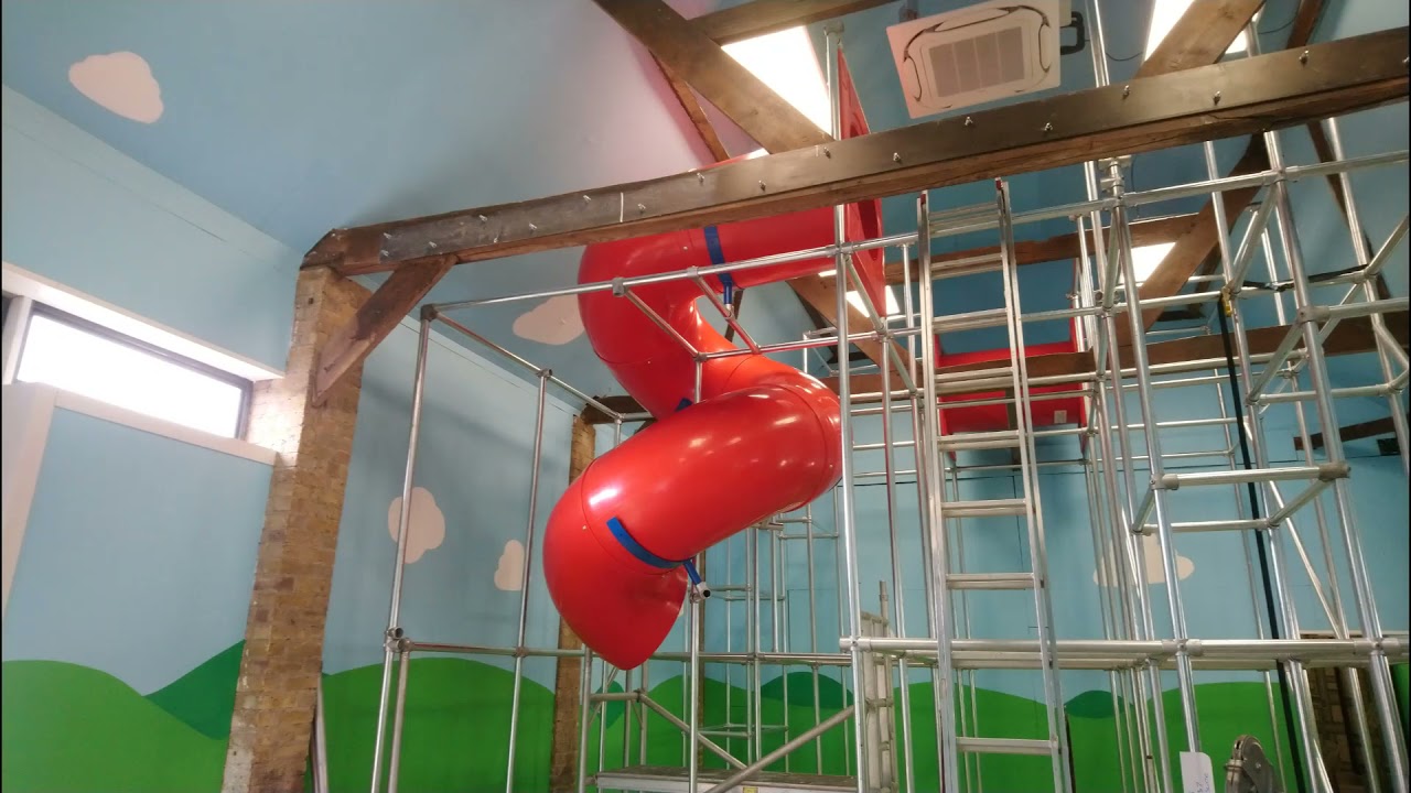 MDS Leisure building The Barnyard soft play system at Swanley Park, London