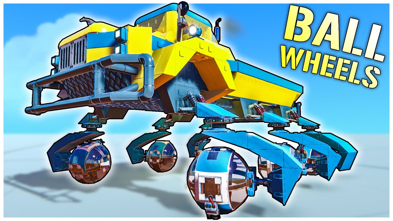 Building an Epic ALL-TERRAIN Search & Rescue Truck With BALL WHEELS! (Trailmakers Creations)