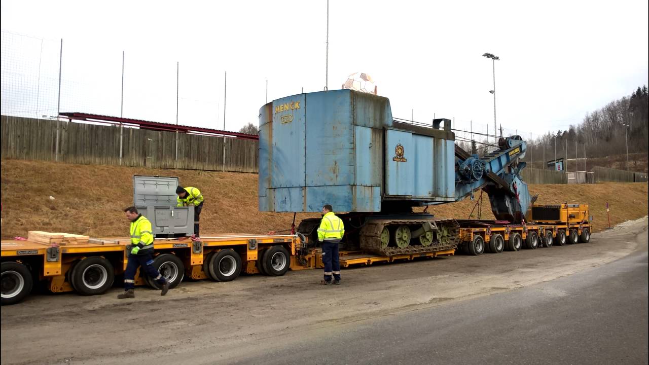 PRANGL Baggertransport 3.2.2016