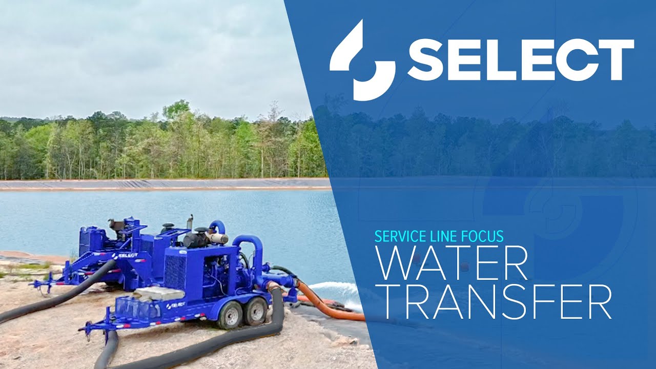 Water Transfer in Oil and Gas Production