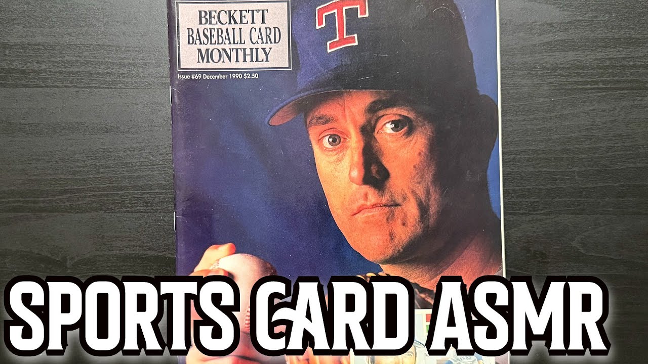 Pricing Baseball Cards | ASMR style | Sports Card ASMR