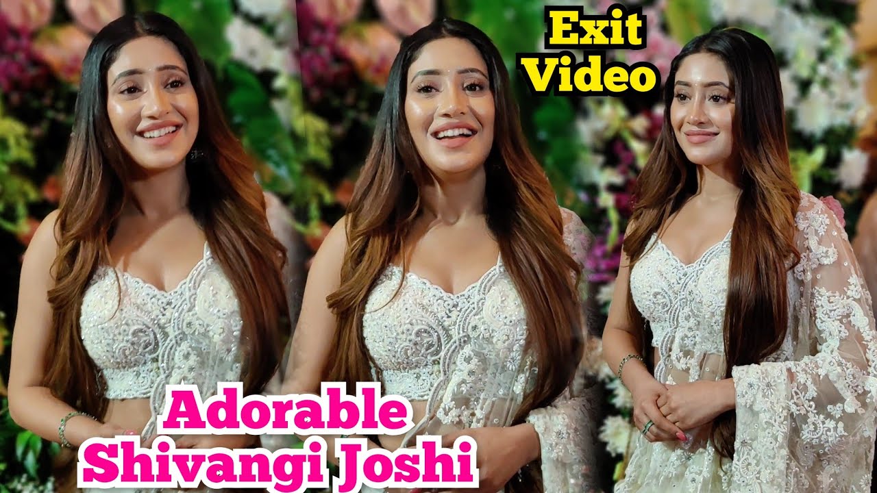 Shivangi Joshi Cute Exit Video after Diwali Celebration Reaction on Barsatein Completing 100 episode