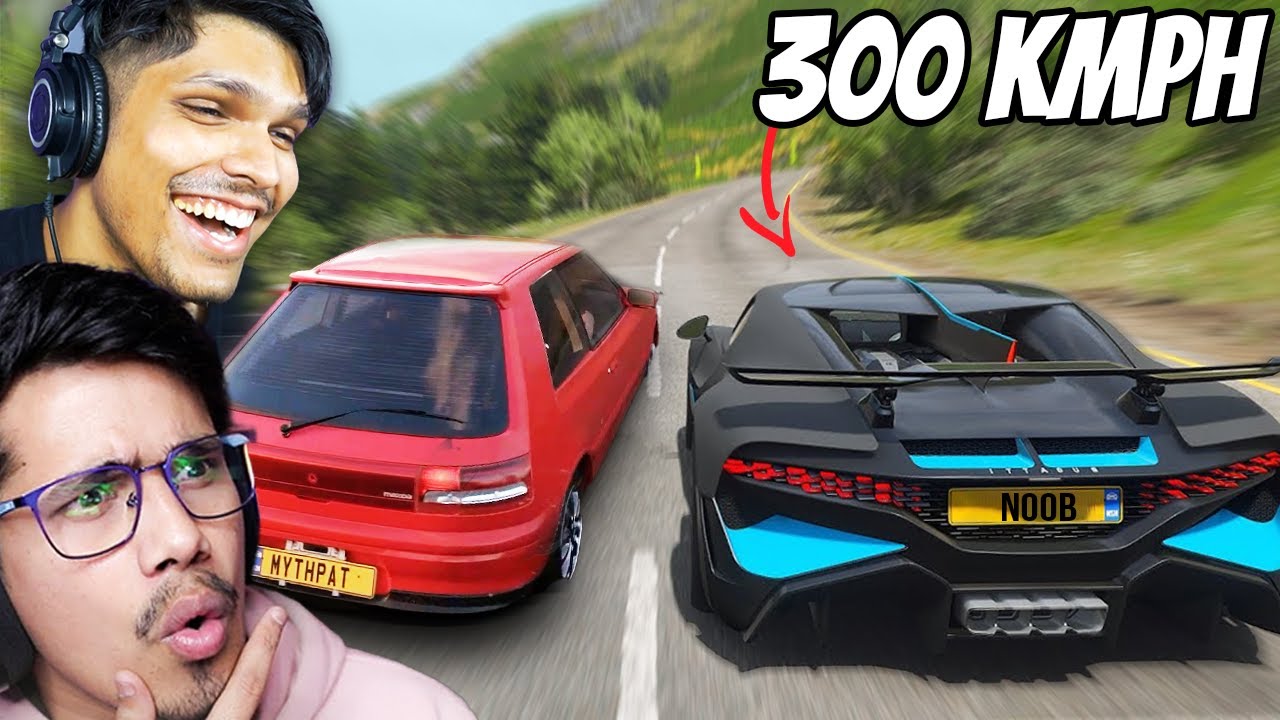 Bugatti Supercar VS Maruti 800 (Forza Horizon 5) with @GamerFleet@AnshuBisht