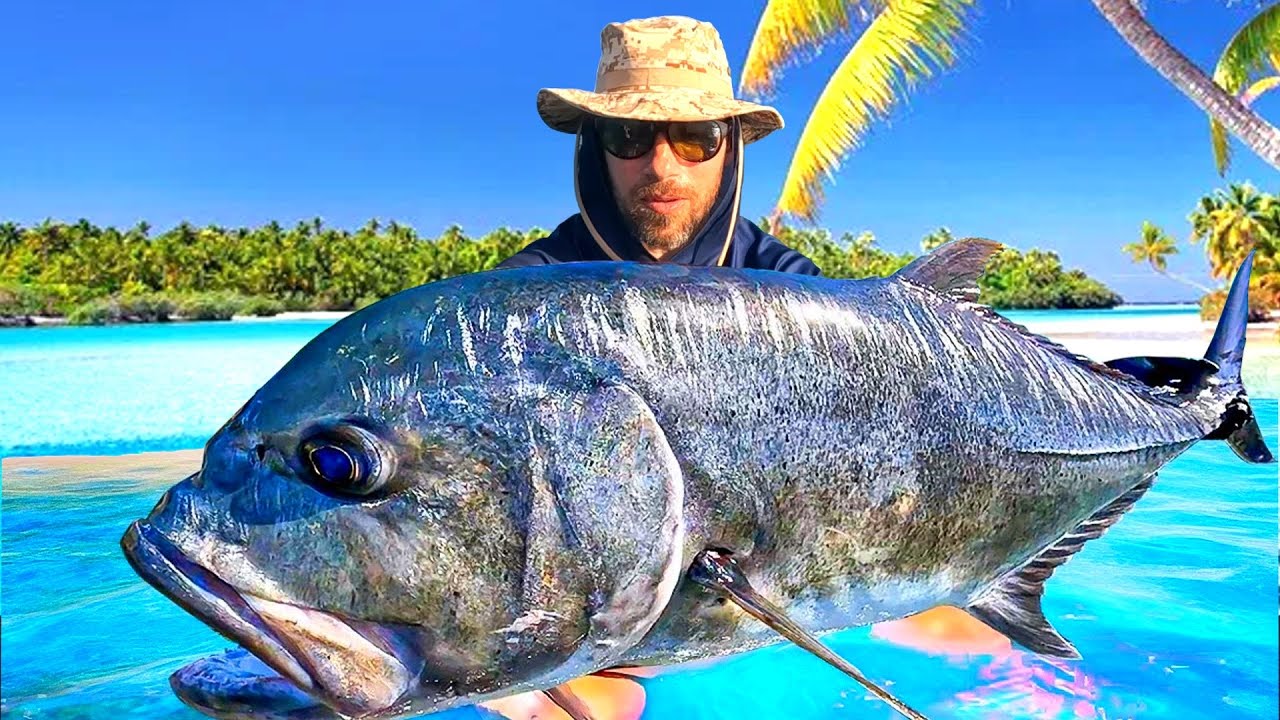 Une FIN TRAGIQUE pour la CAPTURE de ce POISSON MYTHIQUE. Pêche exo à Rangiroa #pêche #fishing