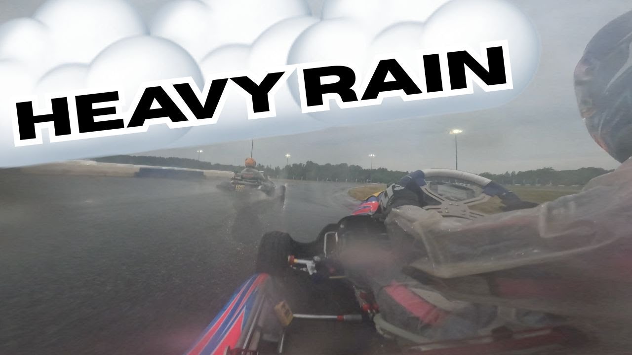 HEAVY Rain KARTING Race!