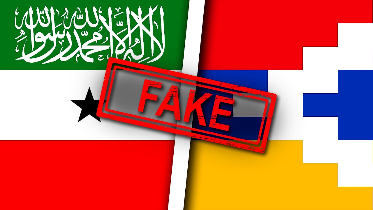 Flags Animation, but These Countries are FAKE❌