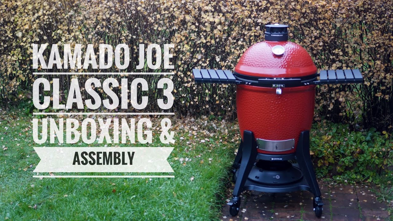 Kamado Joe Classic 3, unboxing & assembly