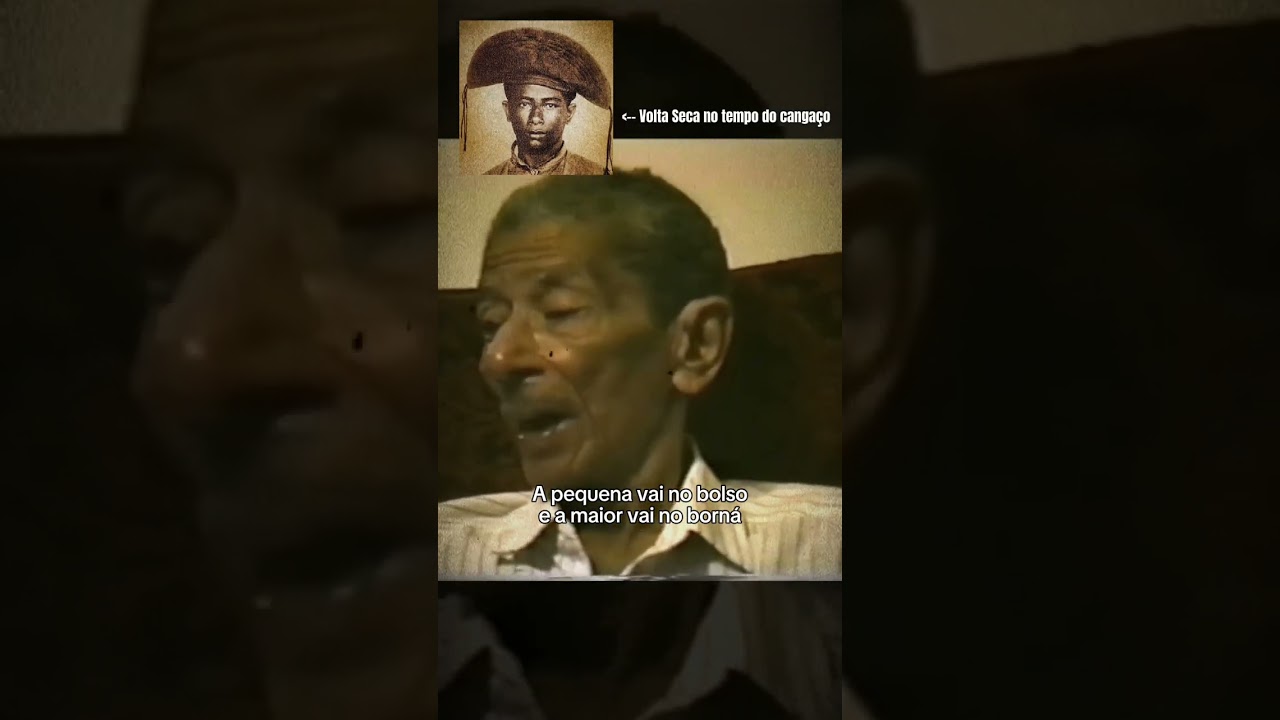 Ex-cangaceiro Volta Seca canta m&uacute;sica que Lampi&atilde;o comp&ocirc;s #historia #cangaco #lampiao
