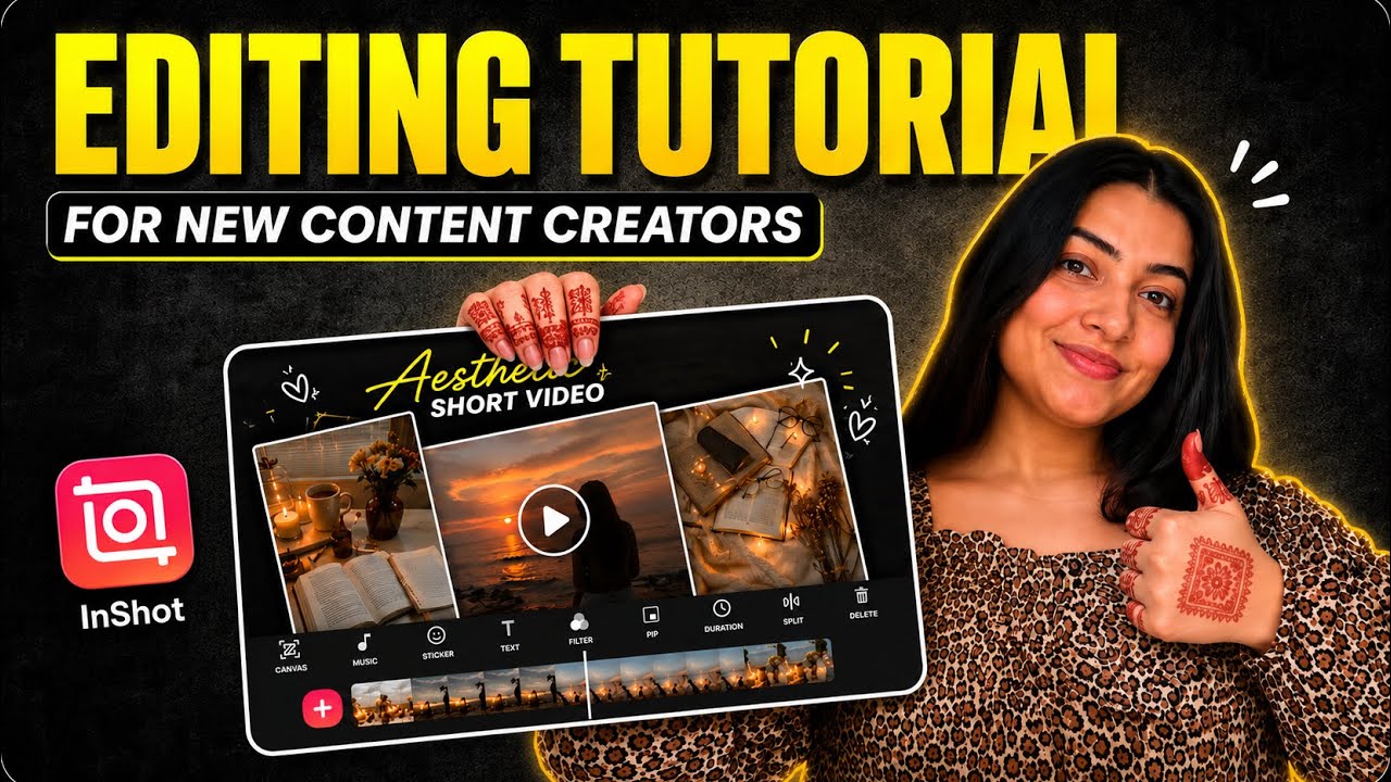 How to Edit Short Videos | Inshot Video Editing Tutorial For New Content Creators | @InShotApp