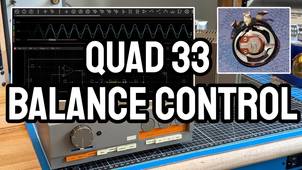 Quad 33 - Weird Balance Control Explained + Volume Control Image Shift Testing
