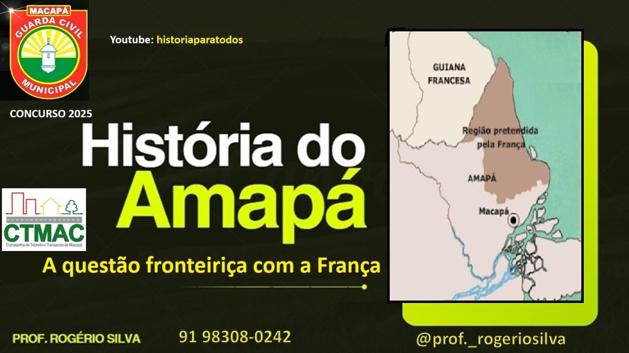 História do Amapá - A questão com com a França.